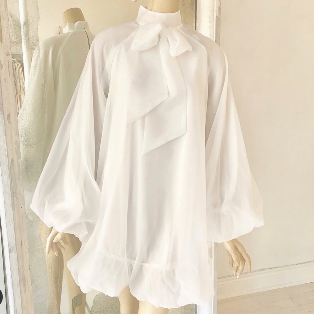 Rêveuse Dress size medium balloon sleeves NWT